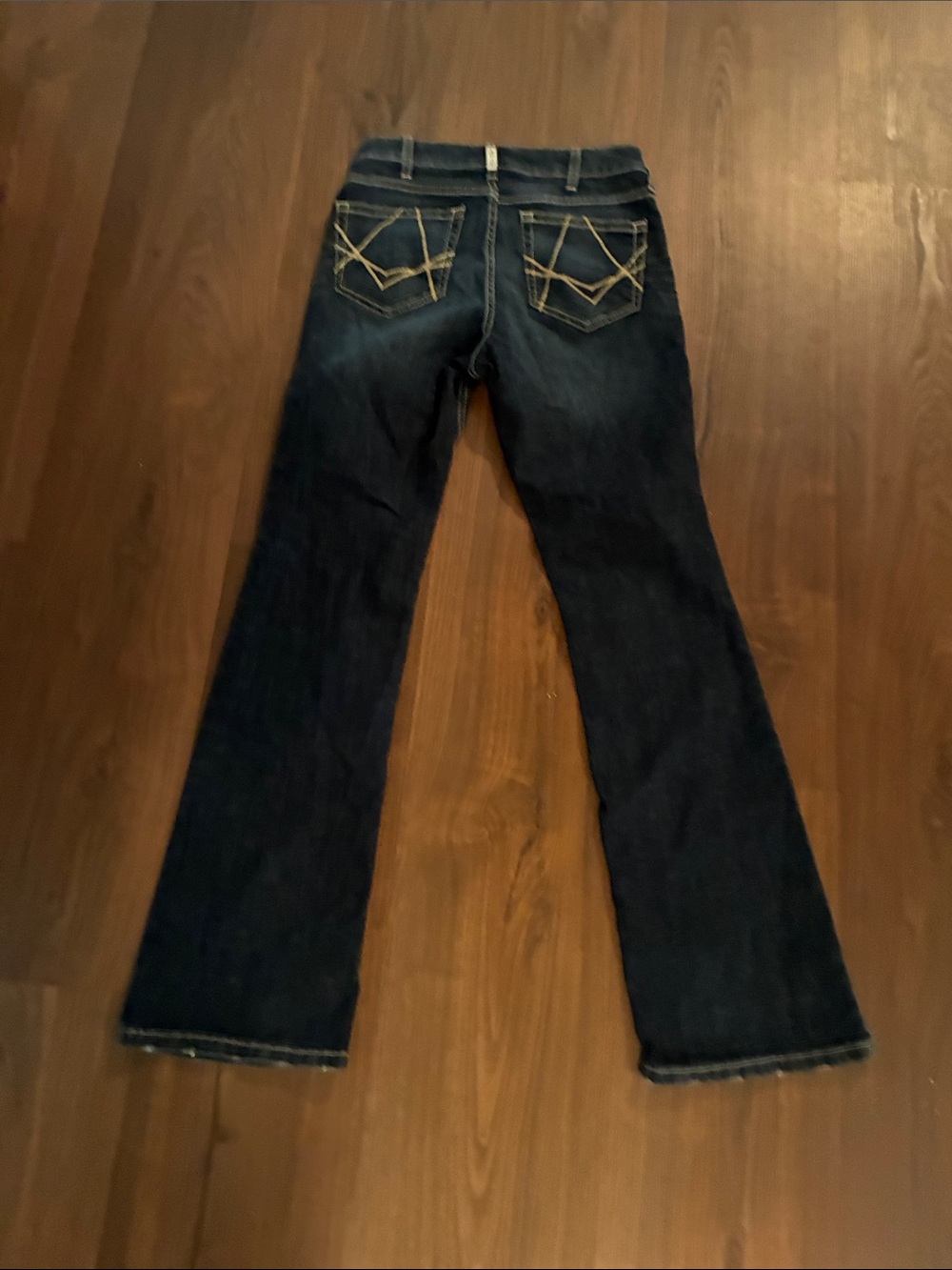 Ariat Denim Dark Blue Women's Bootcut Jeans - Picture 5 of 11